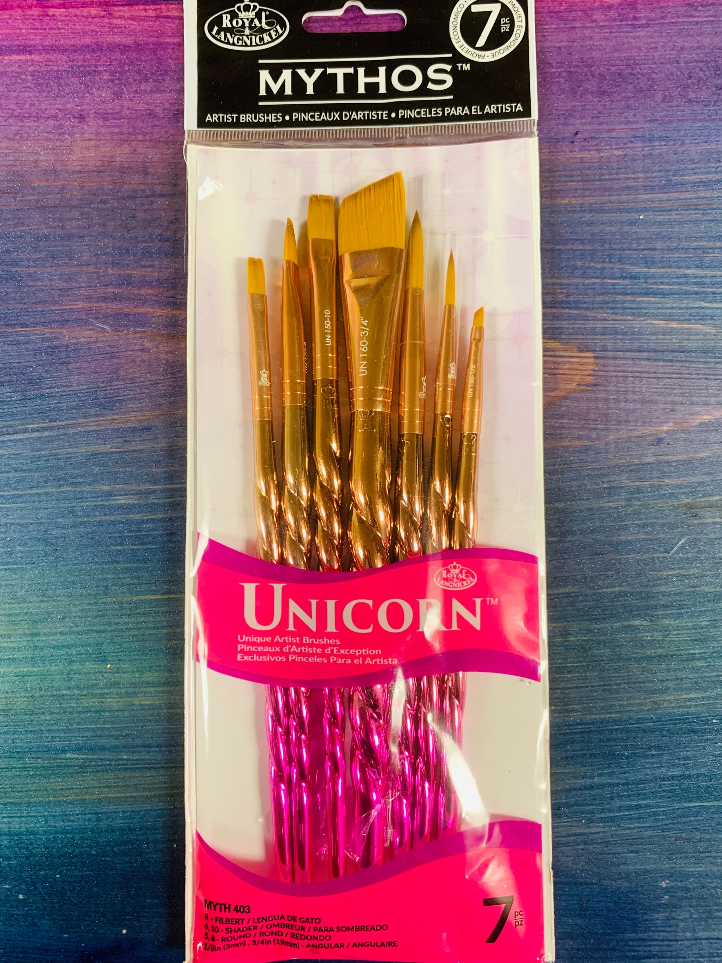 UNiCORN ARTiST Brush Set #3 - Michelle Nicole's ARTiSTiC ViVATiONS