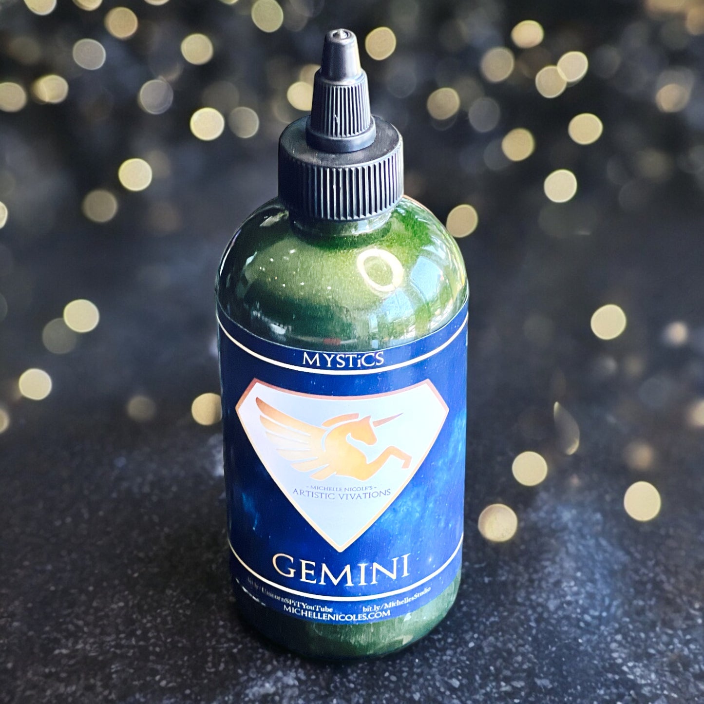 Gemini (Emerald Green + Copper Flash)