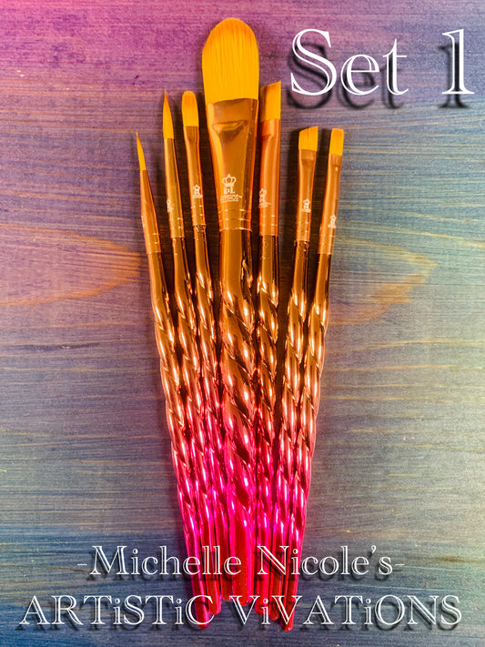 UNiCORN ARTiST Brush Set #1 - Michelle Nicole's ARTiSTiC ViVATiONS