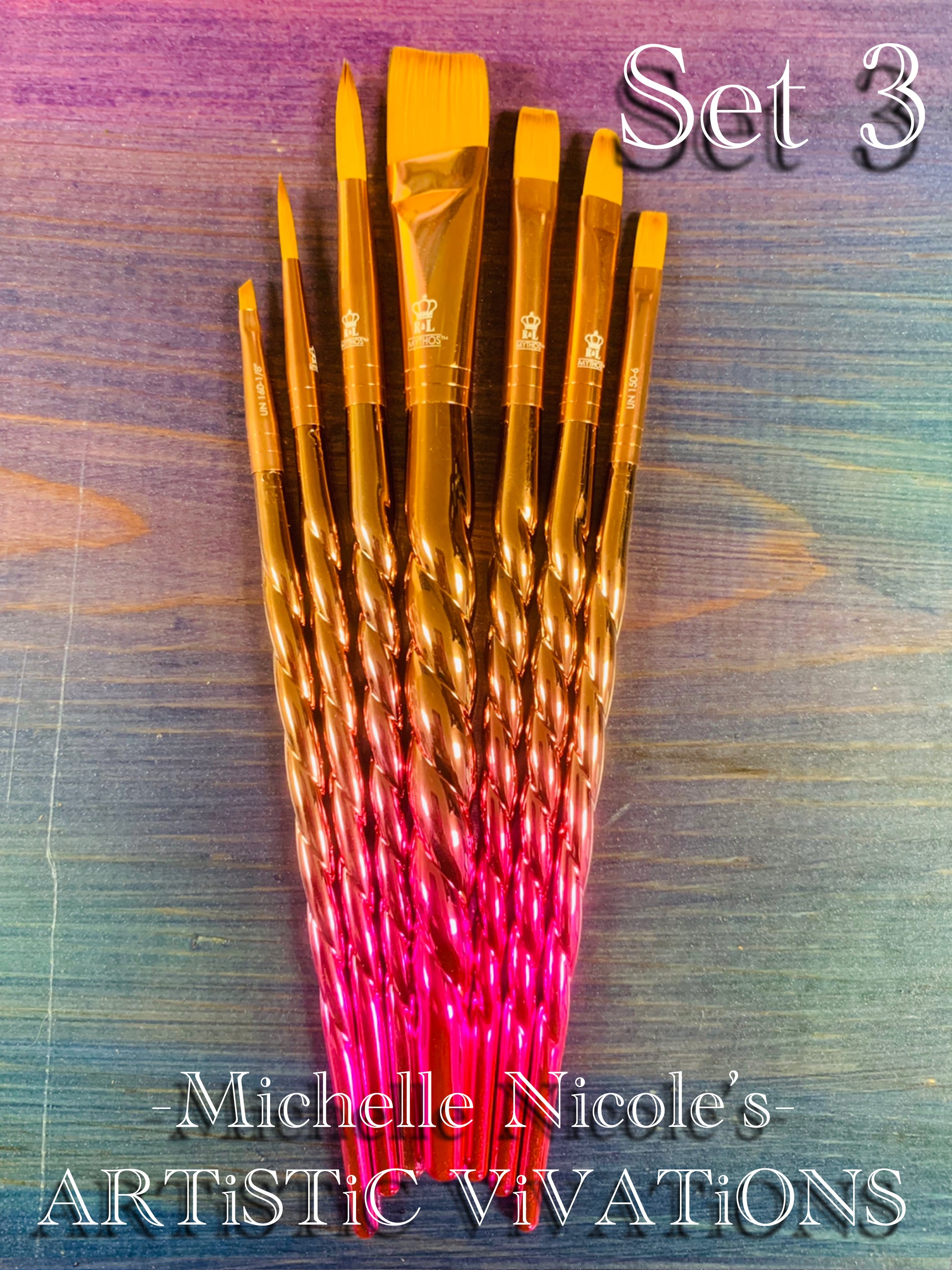 UNiCORN ARTiST Brush Set #3 - Michelle Nicole's ARTiSTiC ViVATiONS