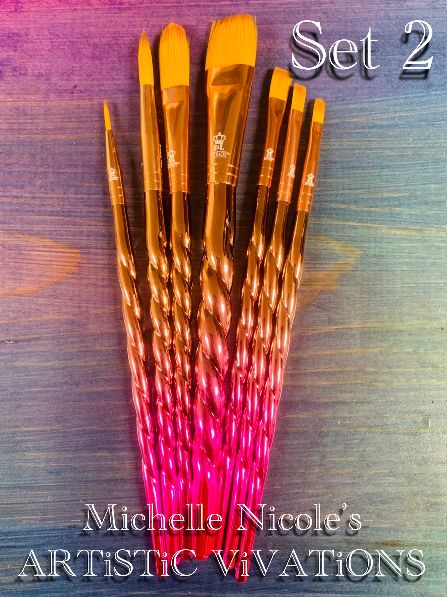 UNiCORN ARTiST Brush Set #2 - Michelle Nicole's ARTiSTiC ViVATiONS