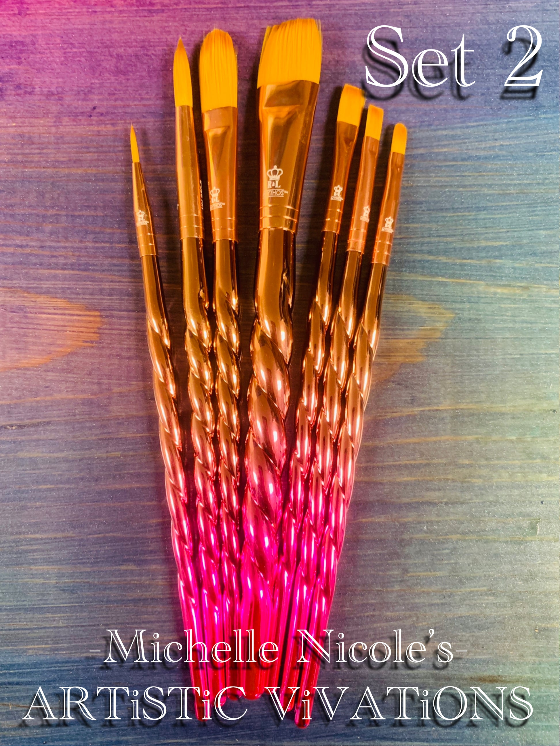 UNiCORN ARTiST Brush Set #2 - Michelle Nicole's ARTiSTiC ViVATiONS