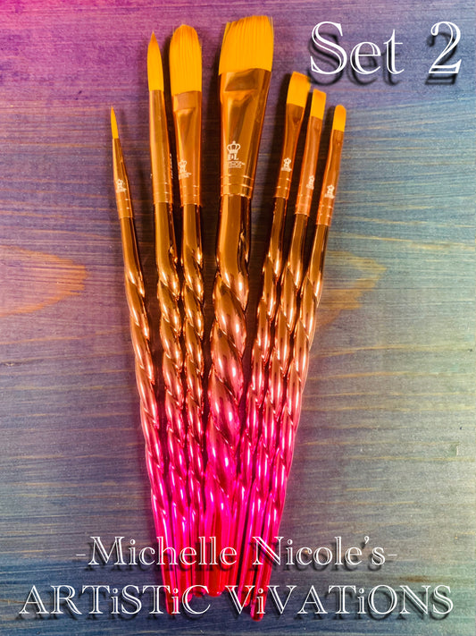 UNiCORN ARTiST Brush Set #2 - Michelle Nicole's ARTiSTiC ViVATiONS
