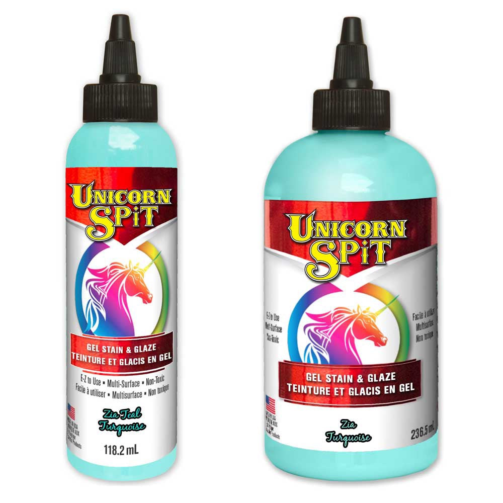 Unicorn SPiT Zia (Turquoise) - Michelle Nicole's ARTiSTiC ViVATiONS