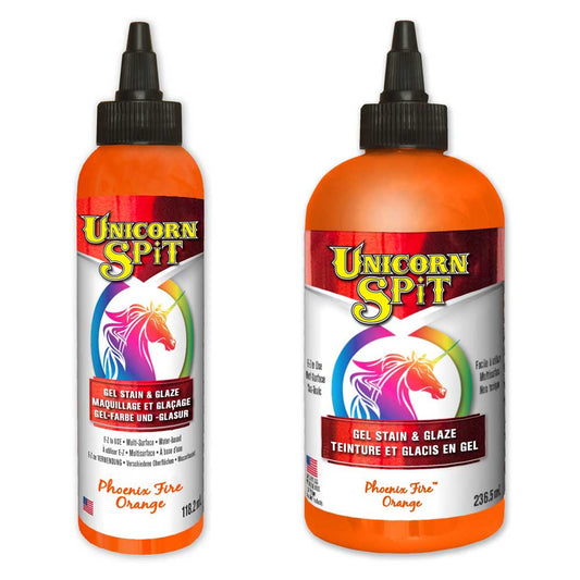 Unicorn SPiT Phoenix Fire (Orange) - Michelle Nicole's ARTiSTiC ViVATiONS