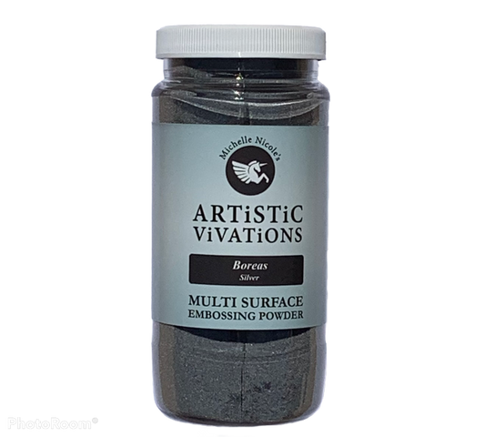Boreal - Silver Metallic Embossing Powder - Michelle Nicole's ARTiSTiC ViVATiONS