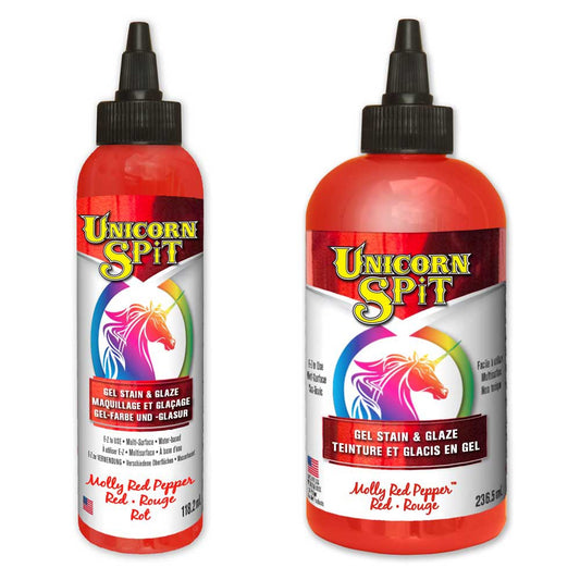 Unicorn SPiT Molly Red Pepper (Red) - Michelle Nicole's ARTiSTiC ViVATiONS