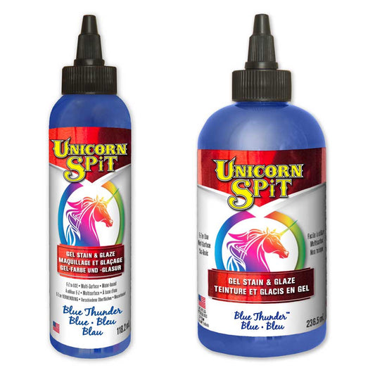 Unicorn SPiT Blue Thunder (Blue) - Michelle Nicole's ARTiSTiC ViVATiONS